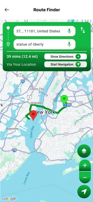 GPS Maps & Driving Directions screenshot 2