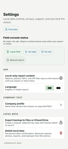 JobProof: Photo Reports Screenshot 4 of 5