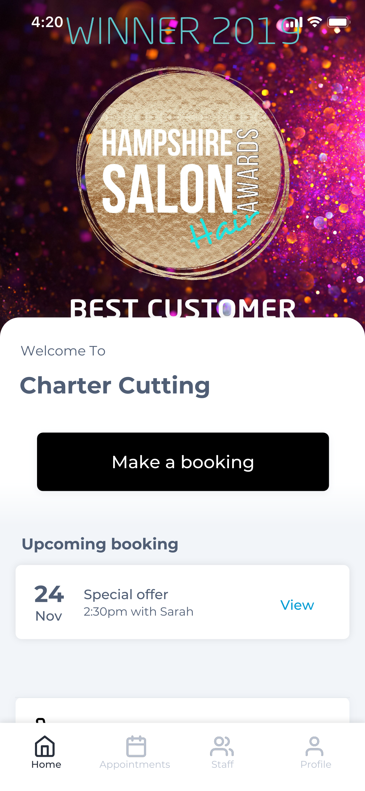 Charter Cutting
