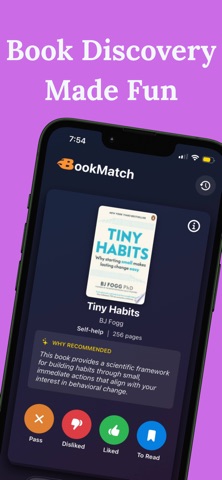 BookMatch: Book Recommender screenshot