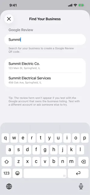 QR Pad screenshot 2