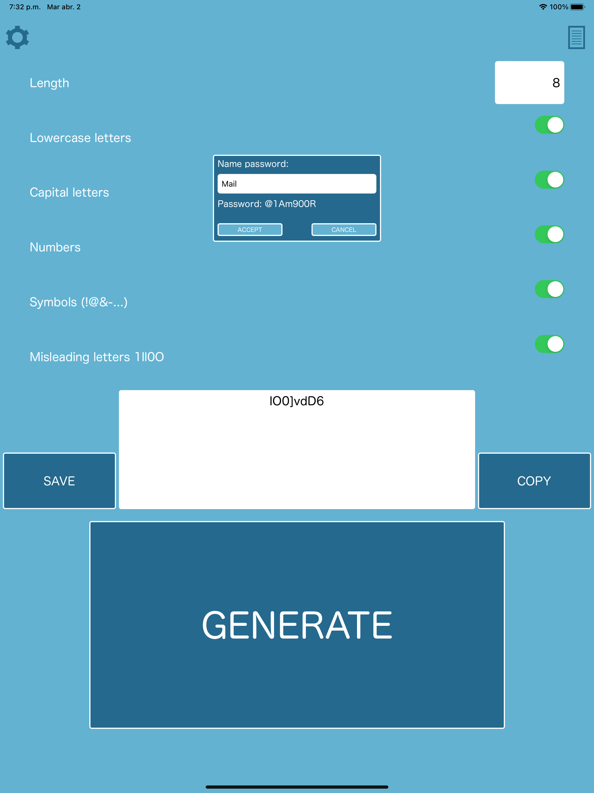 Password generator secure