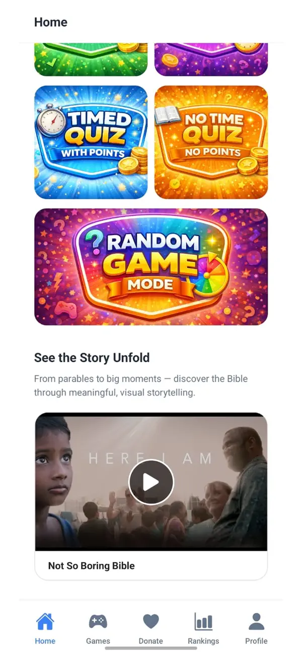 Screenshot #2 pour Not So Boring Bible Trivia