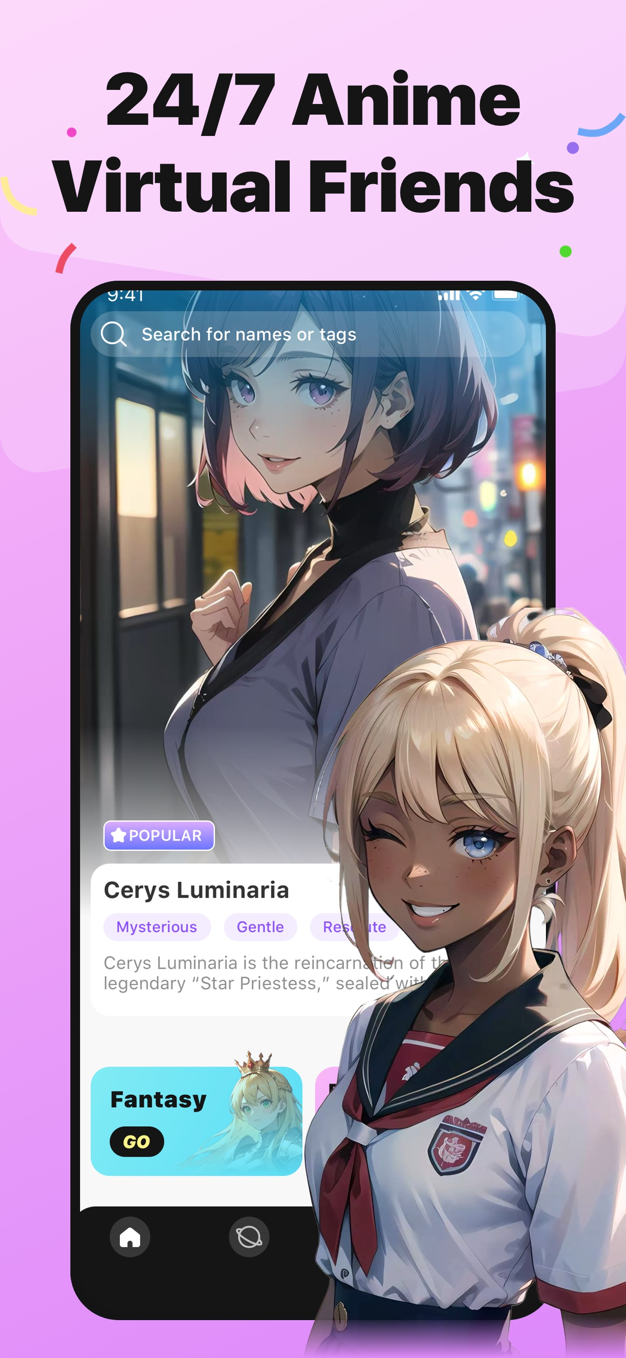 CandyGF - Anime AI Roleplay