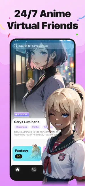Candyme - Anime AI Chat screenshot 1