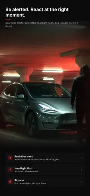 SentryAlert for Tesla screenshot 1