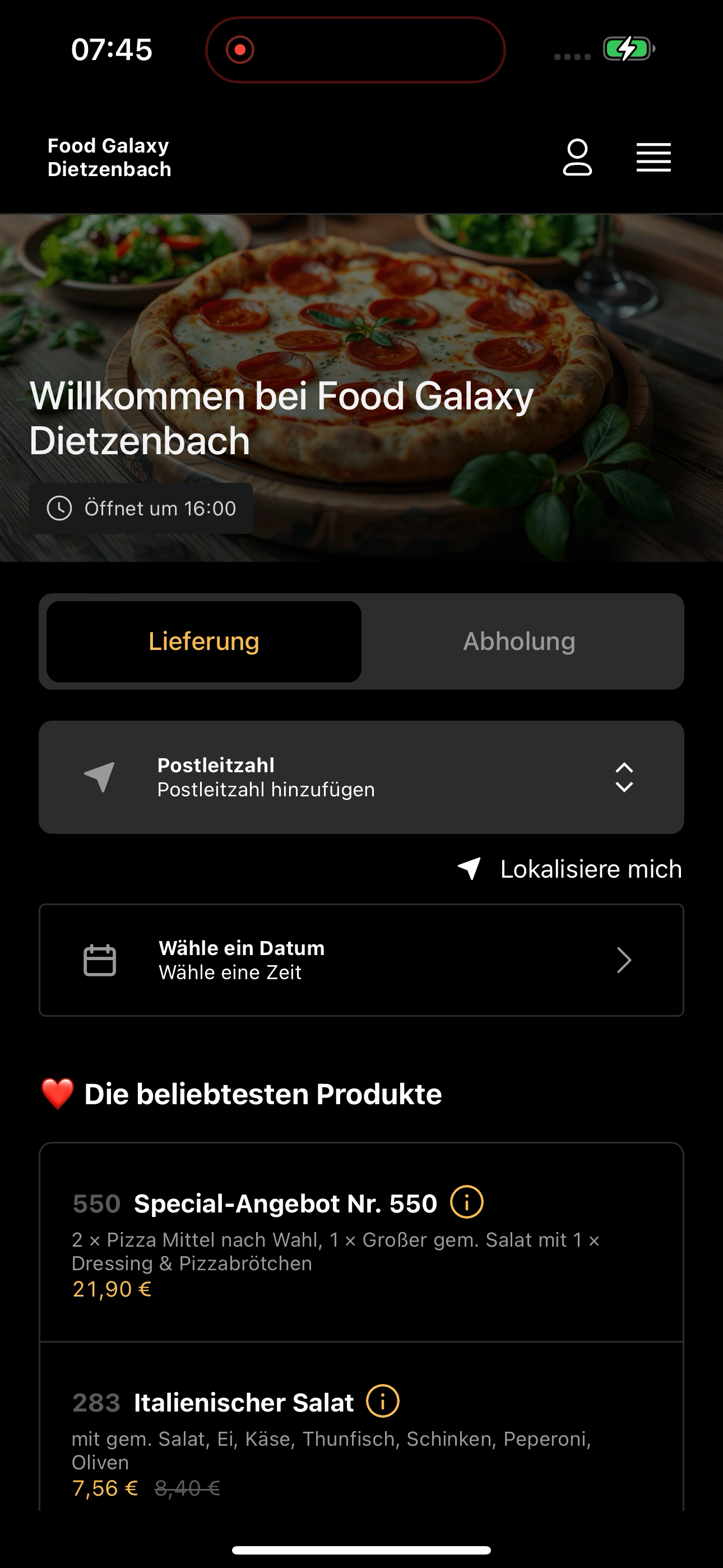 Food Galaxy screenshot 5