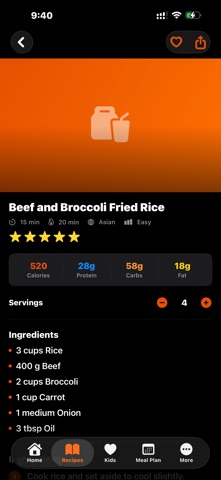 FlavorAI - AI Recipe Assistant iPhone screenshot