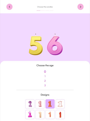 Funny Happy Birthday Candle iPad screenshot