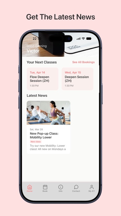 Krave Yoga iPhone screenshot