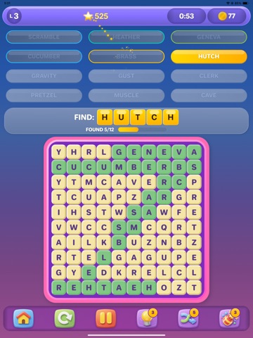 Wordally iPad screenshot