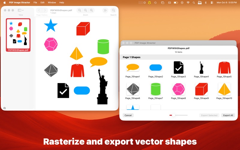 PDF Image Xtractor screenshot