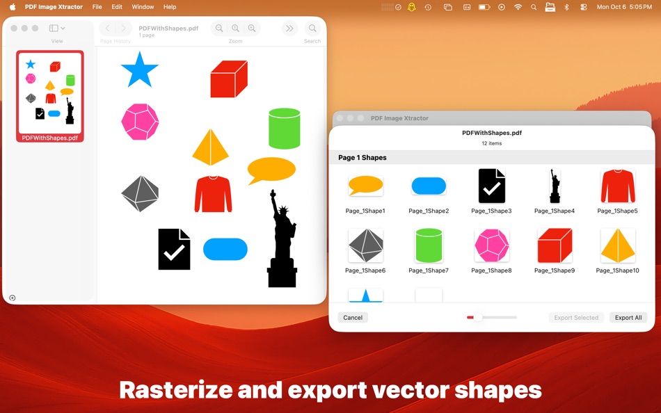 #5. PDF Image Xtractor (macOS) 由: App Tyrant Corp