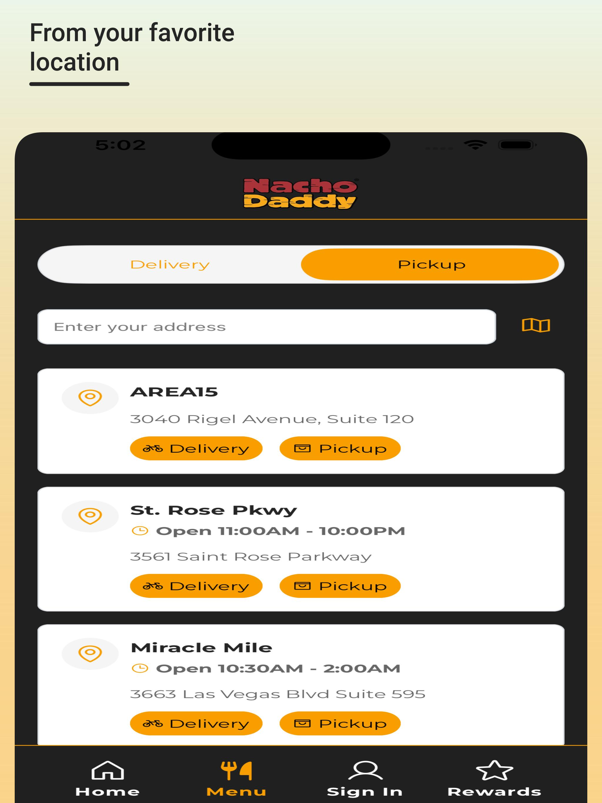 Nacho Daddy App screenshot 7