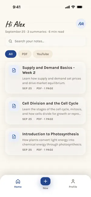 Ozet: AI PDF & Video Summary screenshot 4