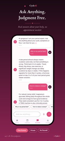 CycleAI:Period Tracker screenshot