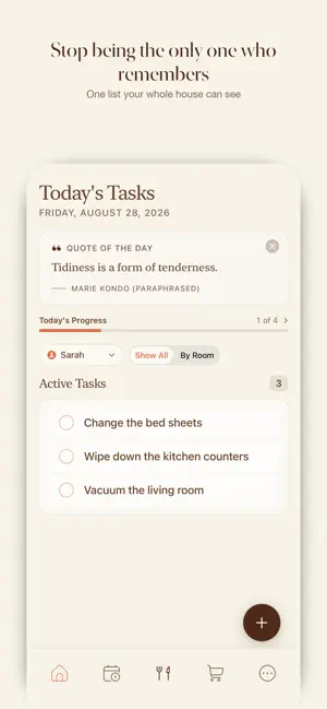 Dwella: Chores & Meal Planner screenshot 1