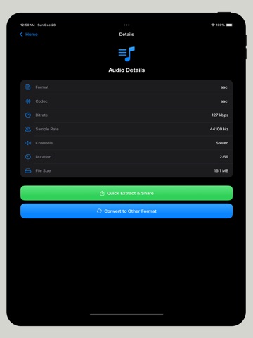 App screenshot