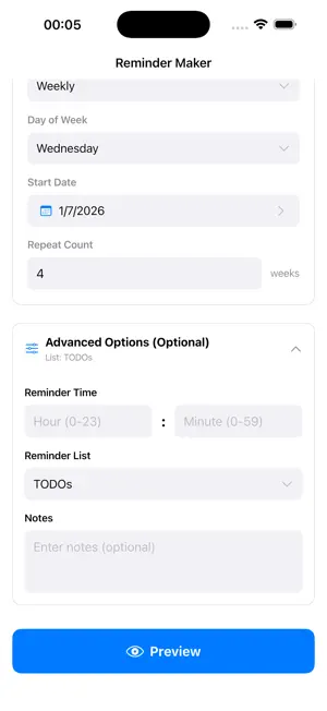 Reminder Maker screenshot 2