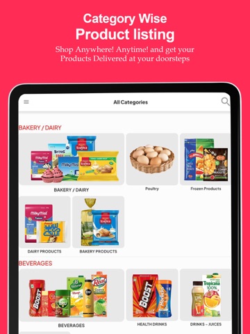 Grace Online Supermarket iPad screenshot