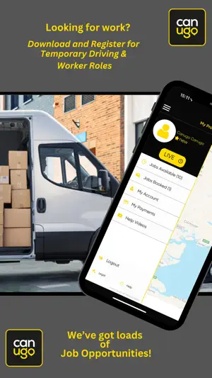 Canugo - Driver & Worker App screenshot 1