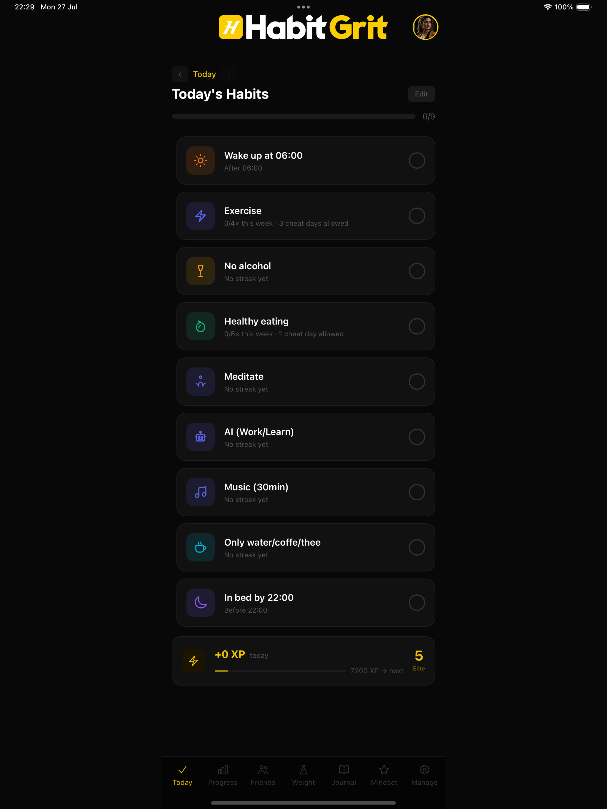 HabitGrit screenshot 5