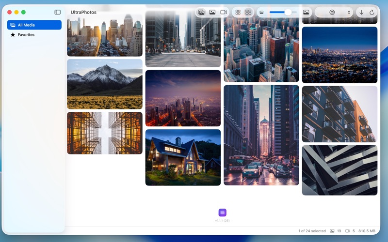 Ultraphotos - Photo Exporter screenshot