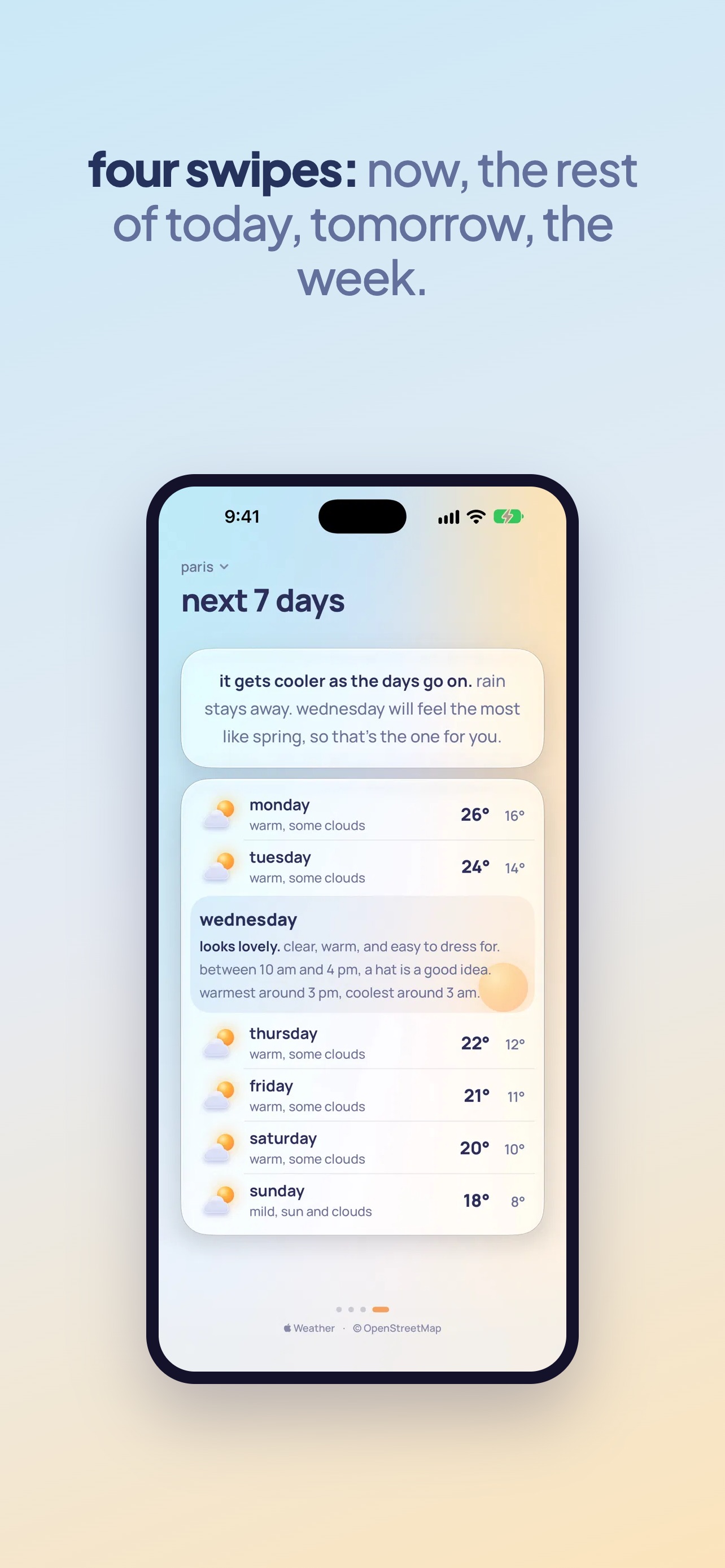 Screenshot 2 of Lune Weather