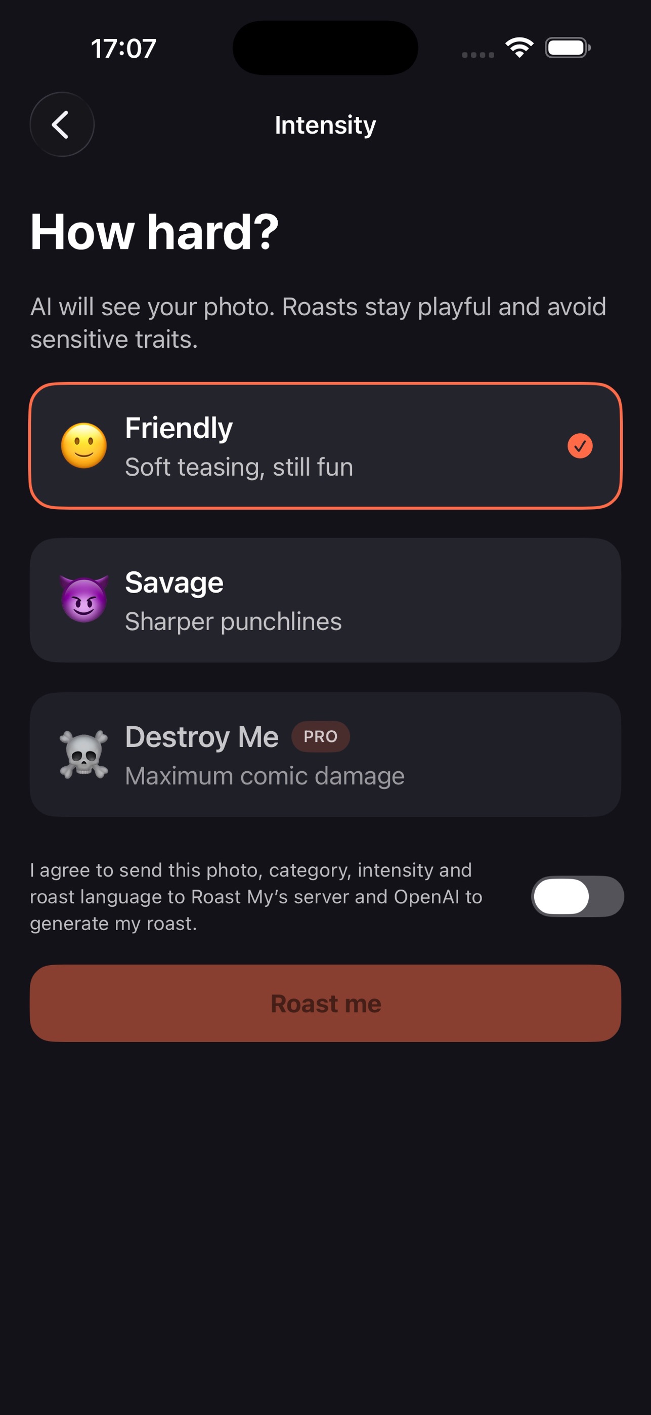 Screenshot 4 of Roast My
