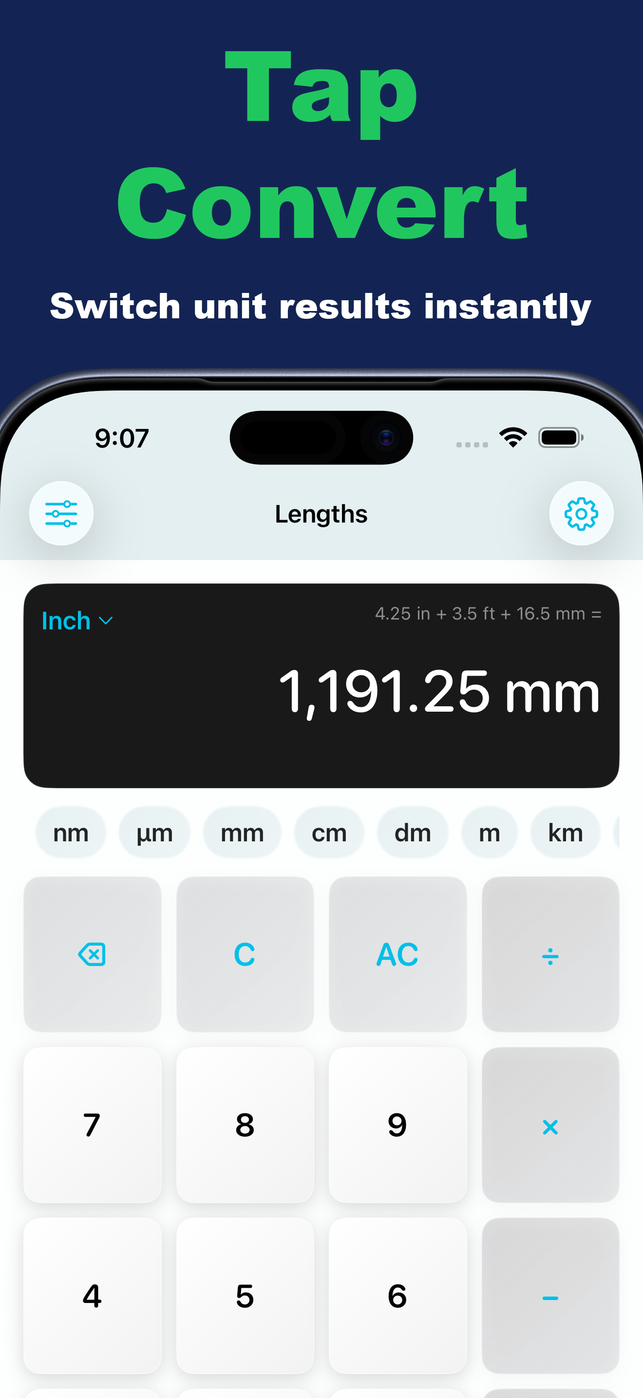 MeasuresCalc screenshot 3