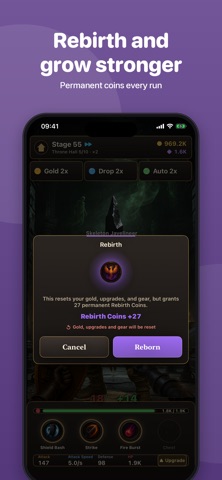 IdleCrawler: Idle Dungeon RPG Screenshot 5 of 6