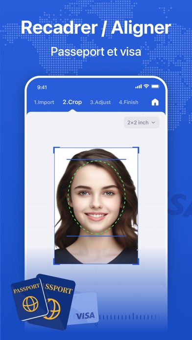 Screenshot #2 pour PhotoID : Créateur passeport