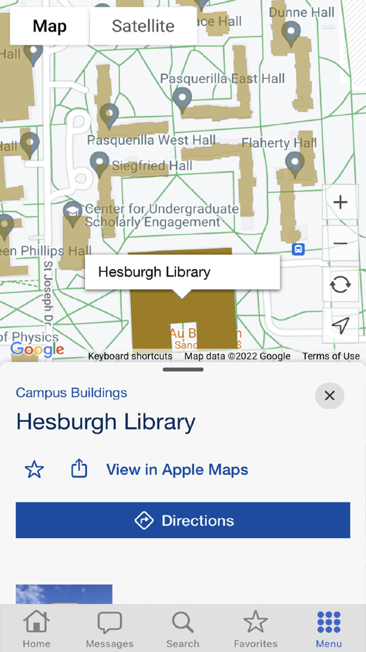 #3. Notre Dame Mobile (iOS) By: University of Notre Dame du Lac