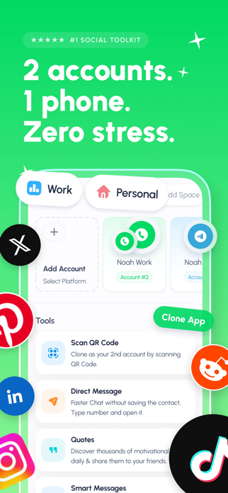 Clone App for Whatsapp Screenshot 1 of 6