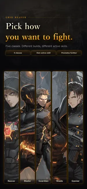 GRID REAVER: Idle Loot RPG screenshot 4