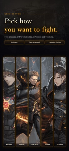 GRID REAVER: Idle Loot RPG screenshot 4