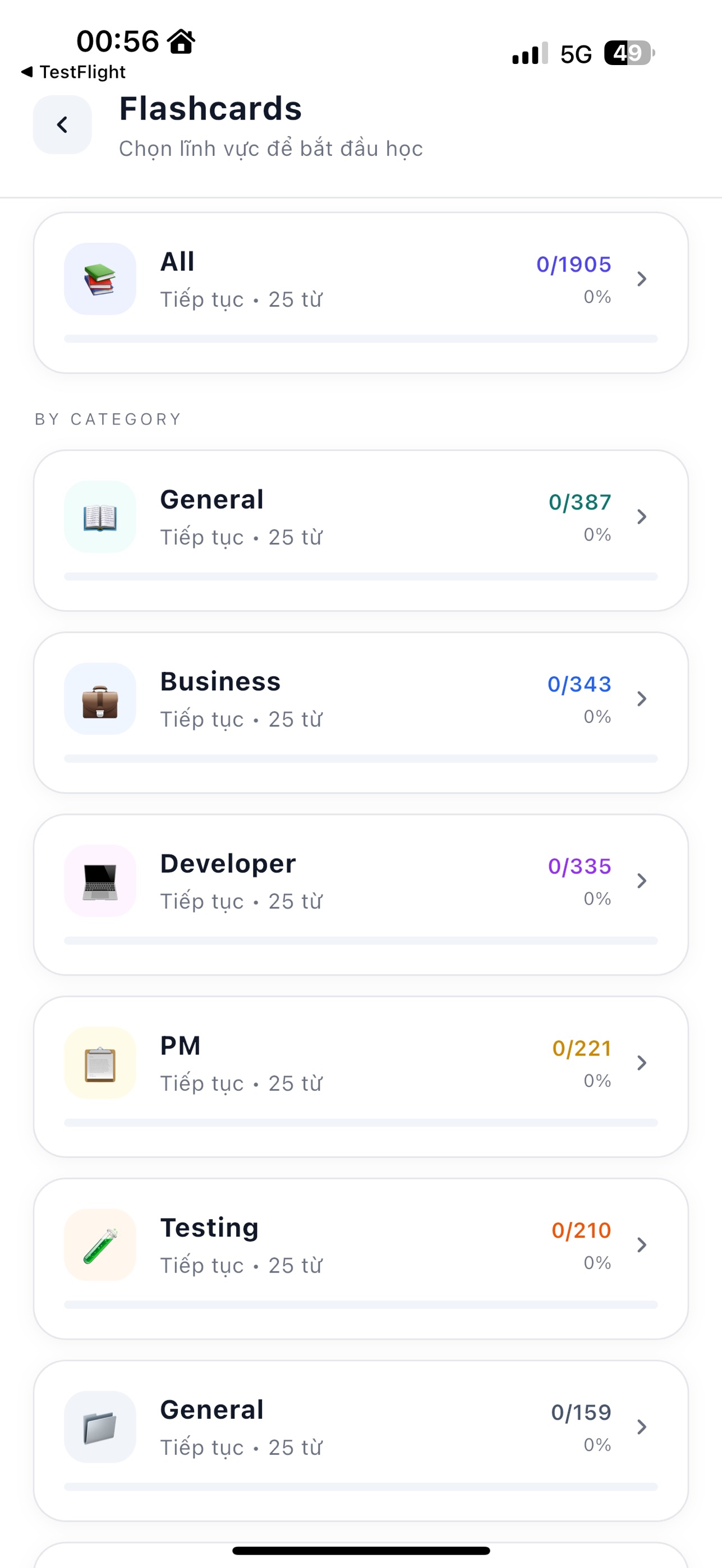 Screenshot 4 of Tiếng Nhật IT