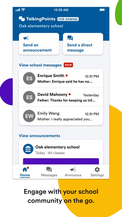 ADMINS | TalkingPoints Screenshot