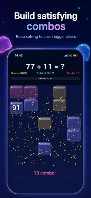 Math Jelly screenshot 2