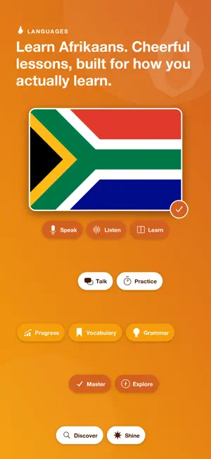 Learn Afrikaans - BrightLingo screenshot 1