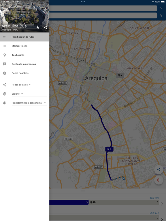 Screenshot #4 pour Arequipa Bus