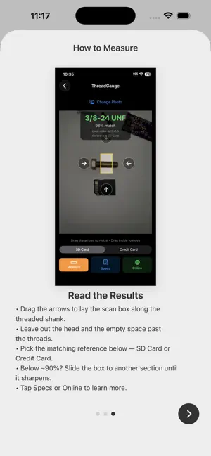 Thread Gauge screenshot 3