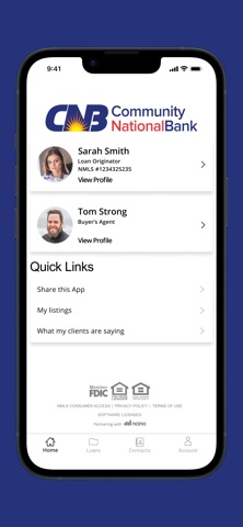 CNB Mortgage App Screenshot 1 of 6