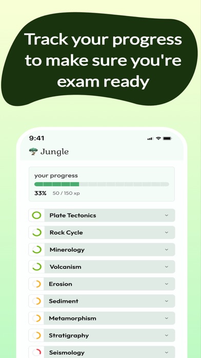 Jungle: AI Flashcards & Quiz Screenshot