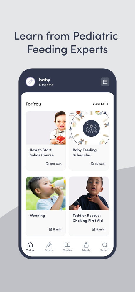 Solid Starts: Baby First Foods screenshot 5