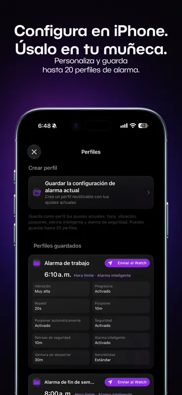 FlexiAlarm: Alarma Apple Watch screenshot 6 of 6