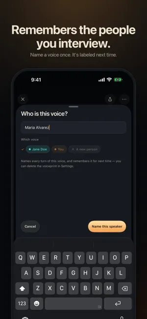 Interview: Voice to Transcript screenshot 4