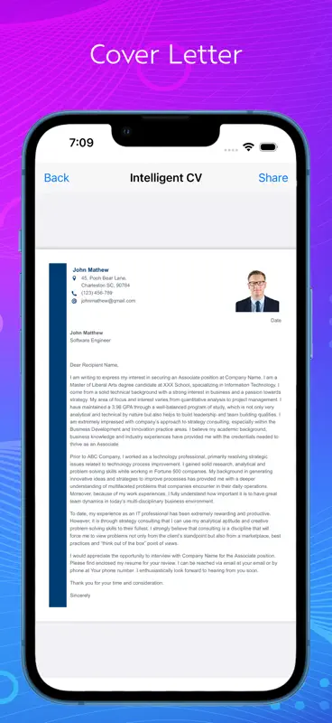 CV Maker , Resume Maker screenshot 6 of 10