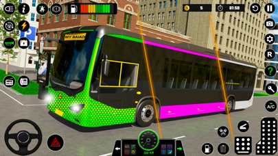 City Passenger Bus Drive Games Screenshot