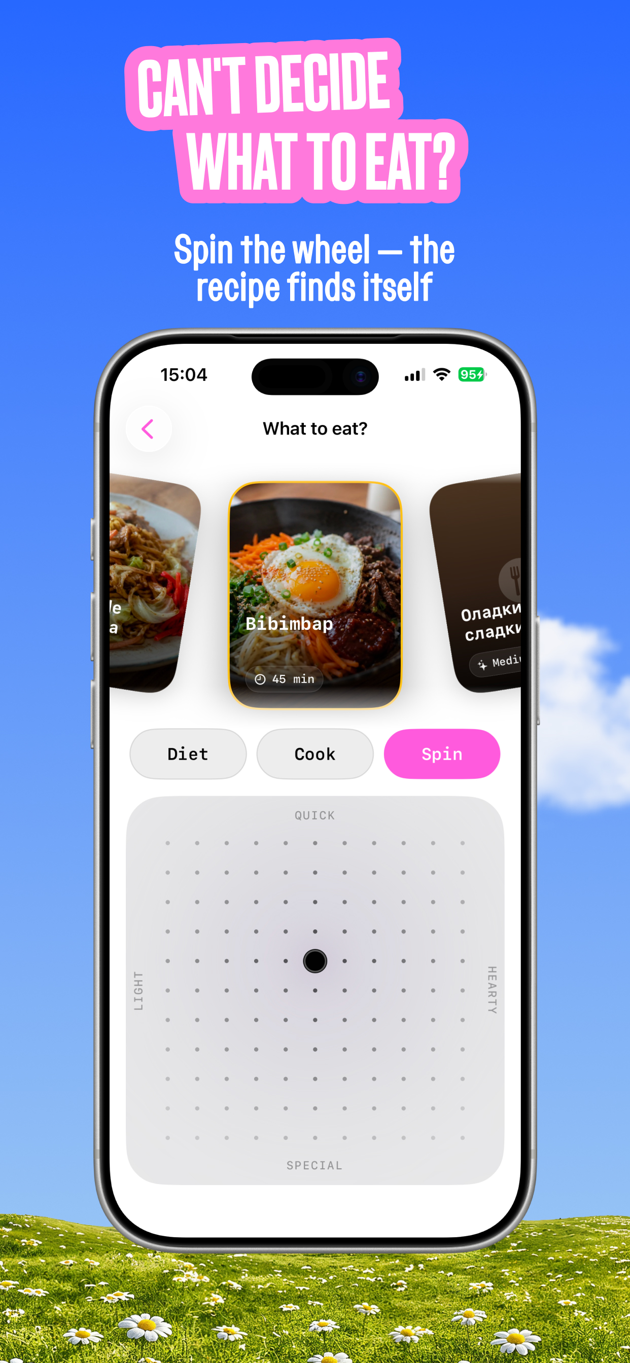 Dishday: Meal Planner, Recipes